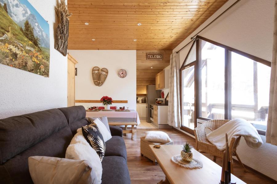 Urlaub in den Bergen 2-Zimmer-Appartment für 6 Personen (O31) - Résidence Plan Soleil - Valloire - Wohnzimmer