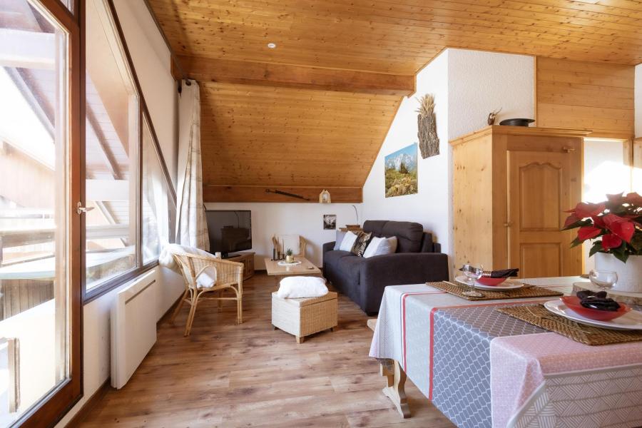 Vakantie in de bergen Appartement 2 kamers 6 personen (O31) - Résidence Plan Soleil - Valloire - Woonkamer