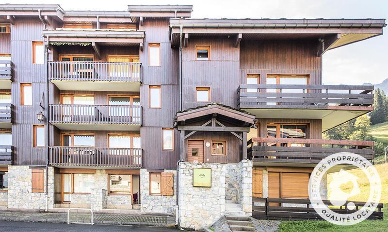 Location au ski Studio 4 personnes (Sélection 28m²) - Résidence Planchamp et Mottet - MH - Valmorel - Extérieur été