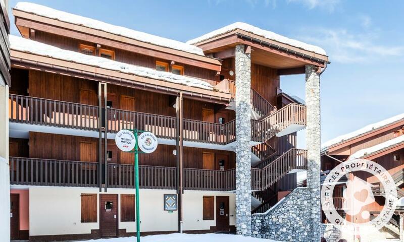 Location au ski Studio 4 personnes (Confort 28m²) - Résidence Planchamp et Mottet - MH - Valmorel - Extérieur été