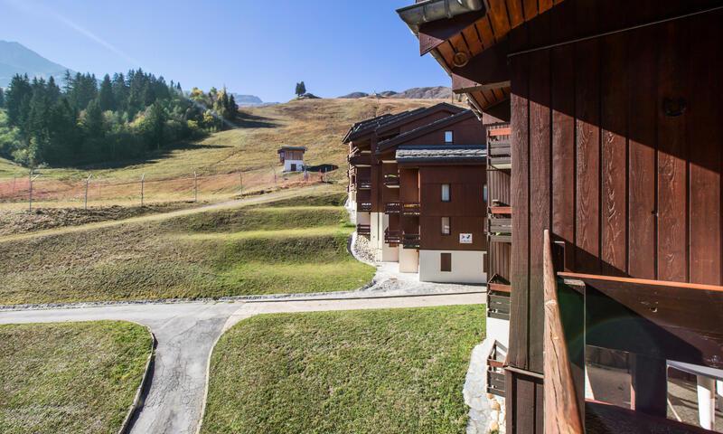 Rent in ski resort 2 room apartment 4 people (30m²-4) - Résidence Planchamp et Mottet - MH - Valmorel - Summer outside