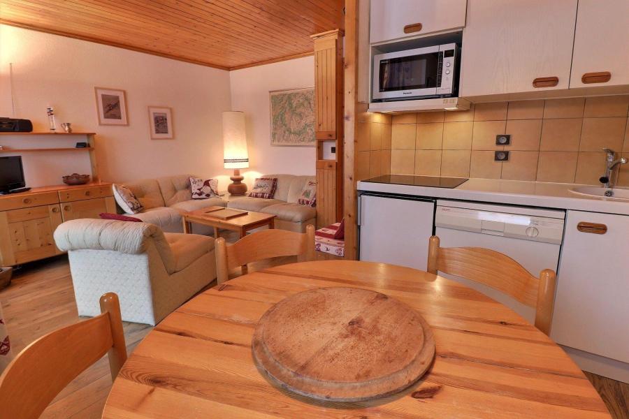 Urlaub in den Bergen 2-Zimmer-Holzhütte für 4 Personen (005) - Résidence Plattières - Méribel-Mottaret - Esszimmer