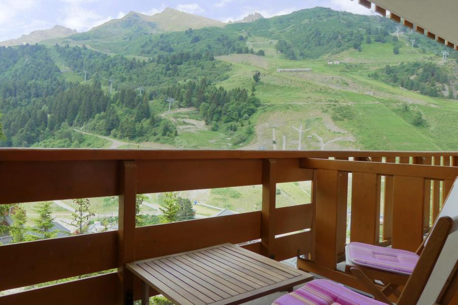 Urlaub in den Bergen 2-Zimmer-Holzhütte für 4 Personen (26) - Résidence Plattières - Méribel-Mottaret - Balkon