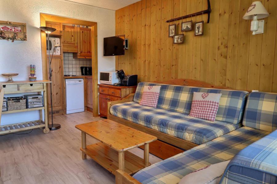 Urlaub in den Bergen 2-Zimmer-Appartment für 4 Personen (417) - Résidence Plein Soleil - Méribel-Mottaret - Wohnzimmer