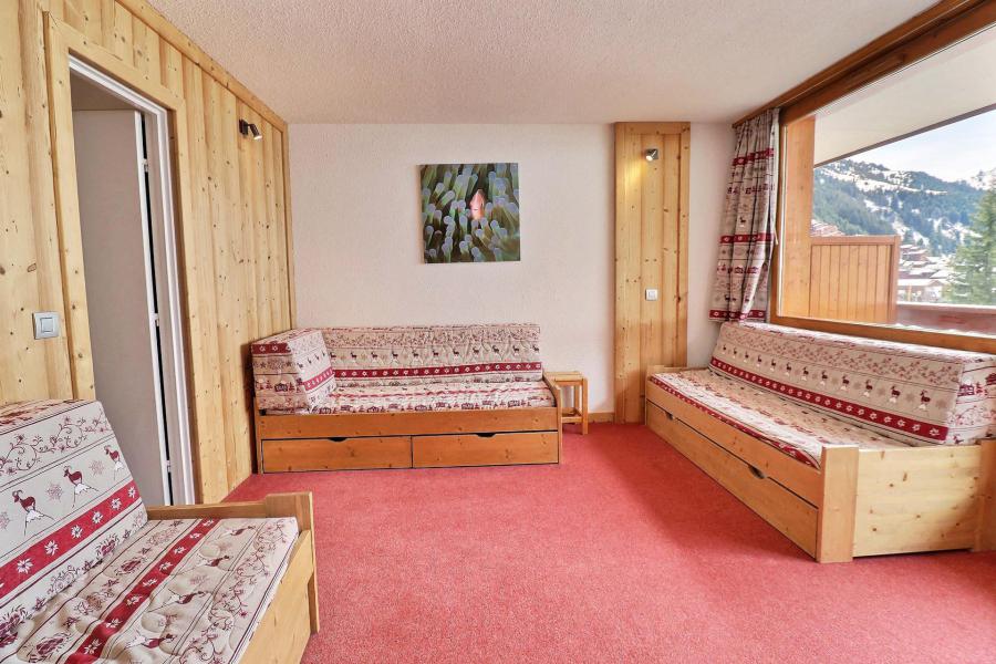 Vakantie in de bergen Studio 4 personen (601) - Résidence Plein Soleil - Méribel-Mottaret - Woonkamer