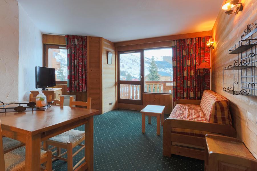 Vakantie in de bergen Appartement 2 kamers 6 personen - Résidence Plein Sud - Les 2 Alpes - Woonkamer