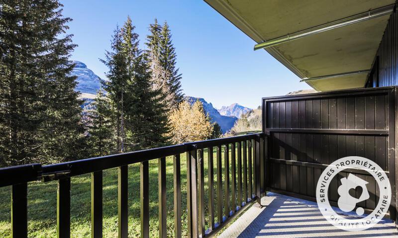 Rent in ski resort Studio 4 people (Budget 30m²) - Résidence Pollux - MH - Flaine - Summer outside