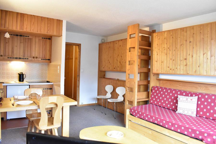 Vakantie in de bergen Appartement 1 kamers 3 personen (B81) - Résidence Polset - Méribel - Woonkamer