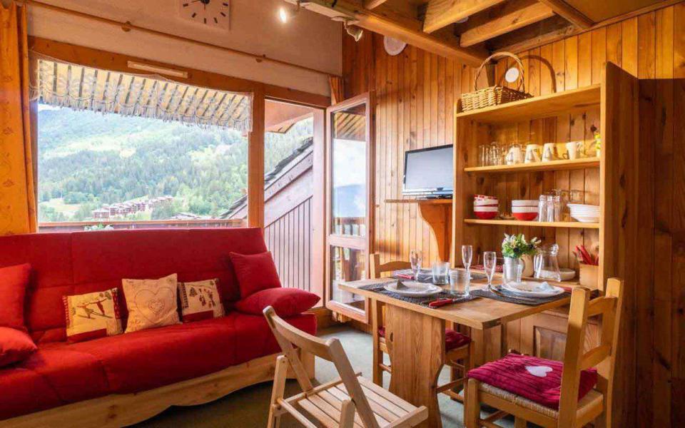 Vacances en montagne Studio coin montagne 4 personnes (G427) - Résidence Portail - Valmorel - Séjour