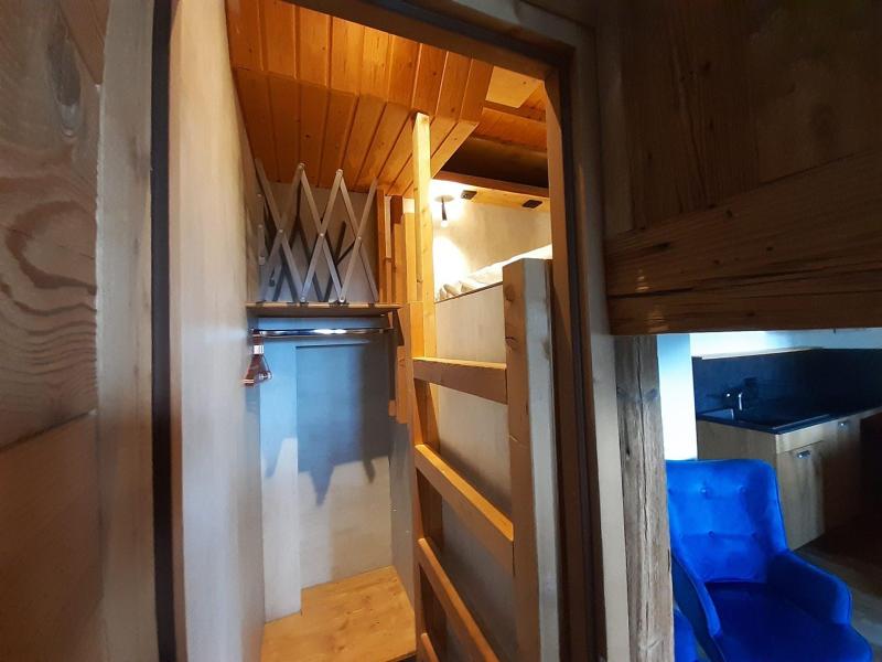 Urlaub in den Bergen Mezzanin-Studio für 4 Personen - Résidence Porte de Courchevel - Courchevel - Schlafzimmer