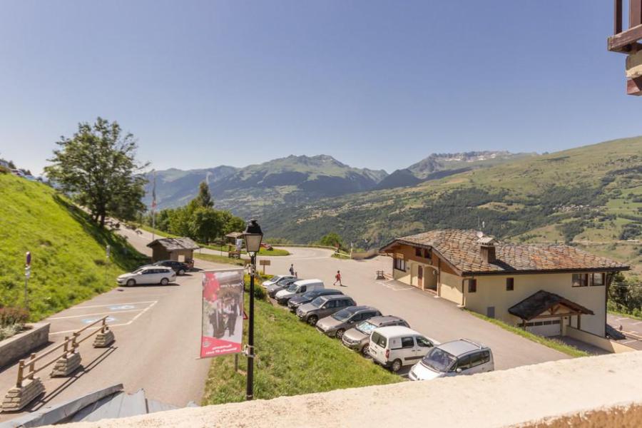 Vacaciones en montaña Estudio para 4 personas (7) - Résidence Porte de Montchavin - Montchavin La Plagne - Terraza
