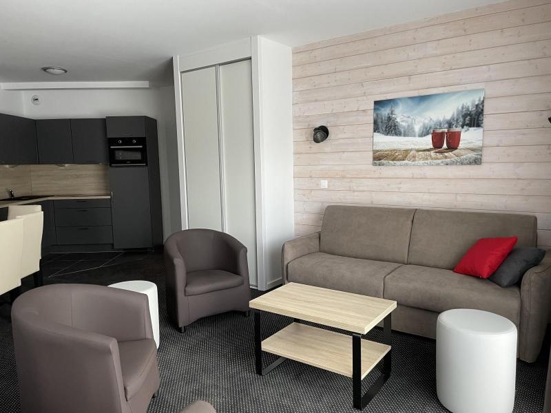 Holiday in mountain resort Studio cabin 8 people (P07) - Résidence Portillo - Gourette