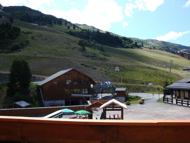 Аренда на лыжном курорте Квартира студия для 4 чел. (102) - Résidence Pralin - Méribel-Mottaret - летом под открытым небом