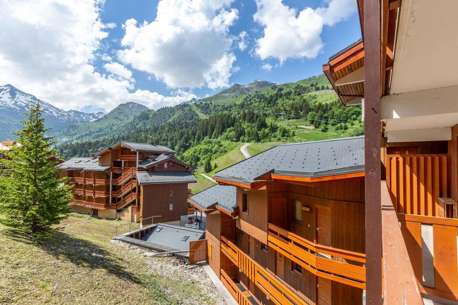 Vacaciones en montaña Apartamento 2 piezas para 4 personas (512) - Résidence Pralin - Méribel-Mottaret - Balcón