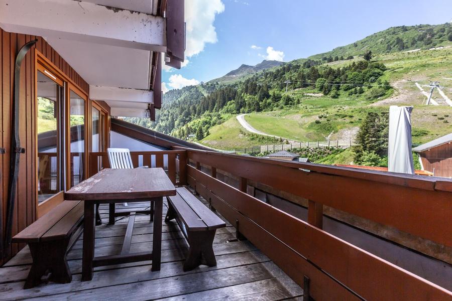 Vacanze in montagna Appartamento 3 stanze con cabina per 6 persone (108) - Résidence Pralin - Méribel-Mottaret - Balcone