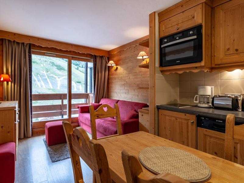 Vacances en montagne Appartement 2 pièces 4 personnes (911) - Résidence Pralin - Méribel-Mottaret - Séjour