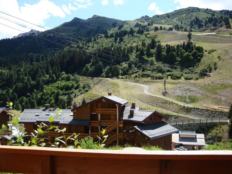 Urlaub in den Bergen Studio Schlafnische 4 Personen (815) - Résidence Pralin - Méribel-Mottaret - Terrasse