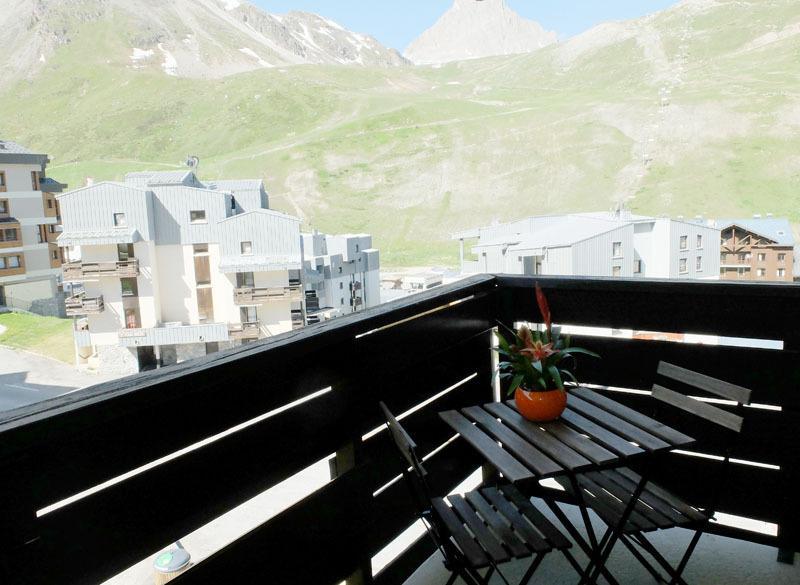 Vacanze in montagna Studio con alcova per 4 persone (35) - Résidence Prariond A - Tignes - Balcone