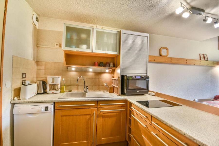 Holiday in mountain resort 2 room duplex apartment sleeping corner 4-6 people (2146) - Résidence Praz du Soleil - Les Gets - Kitchenette