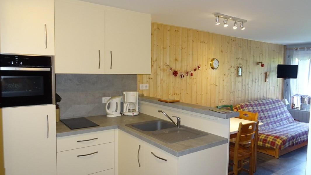 Vacaciones en montaña Apartamento 2 piezas cabina para 5 personas (64) - Résidence Praz du Soleil - Les Gets - Kitchenette