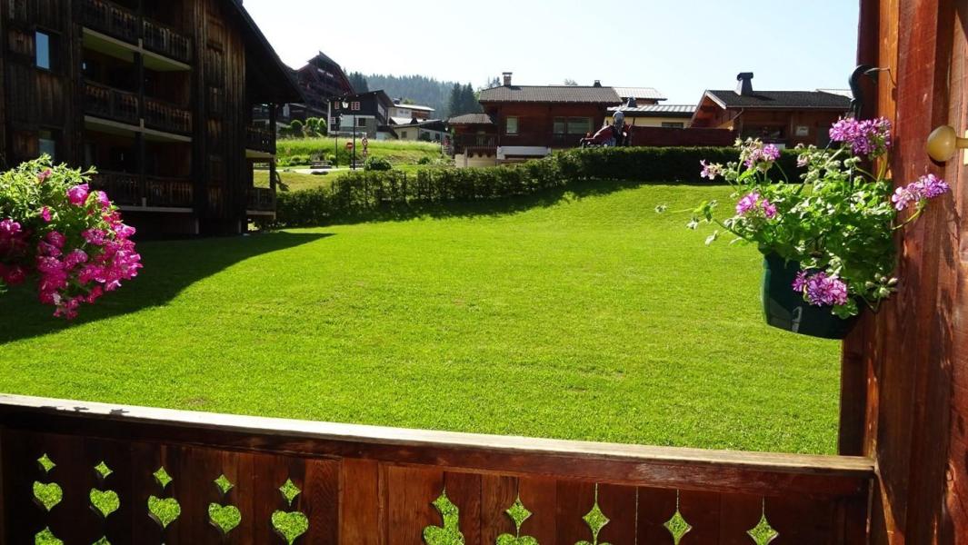 Vacanze in montagna Appartamento 2 stanze con cabina per 5 persone (64) - Résidence Praz du Soleil - Les Gets - Balcone