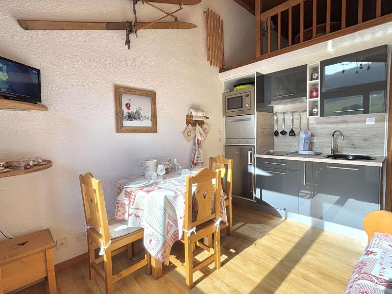 Vakantie in de bergen Studio 3 personen (B69) - Résidence Praz Village - Praz sur Arly - Verblijf