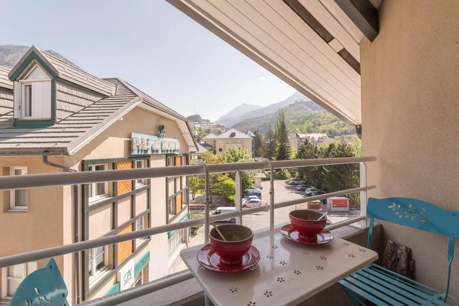 Wakacje w górach Apartament 2 pokojowy 4 osób (306) - Résidence Pré du Moulin F - Serre Chevalier - Balkon