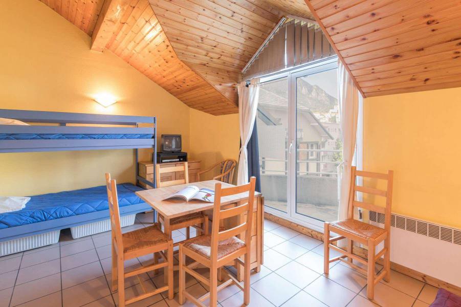 Vacances en montagne Studio 3 personnes (307) - Résidence Pré du Moulin F - Serre Chevalier - Séjour