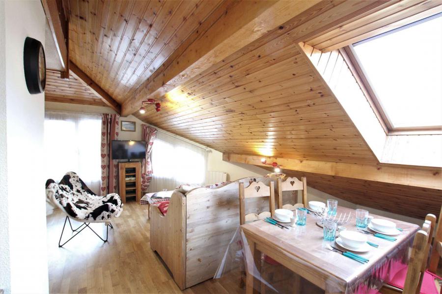 Vakantie in de bergen Studio mezzanine 4 personen (F403) - Résidence Pré du Moulin F - Serre Chevalier - Woonkamer