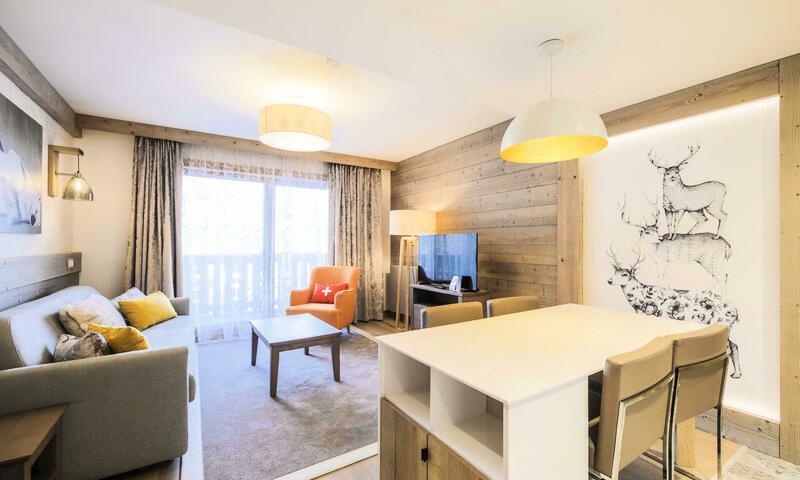 Аренда на лыжном курорте Апартаменты 2 комнат 4 чел. (Prestige 40m²-1) - Résidence Premium l'Hévana - Maeva Home - Méribel - летом под открытым небом