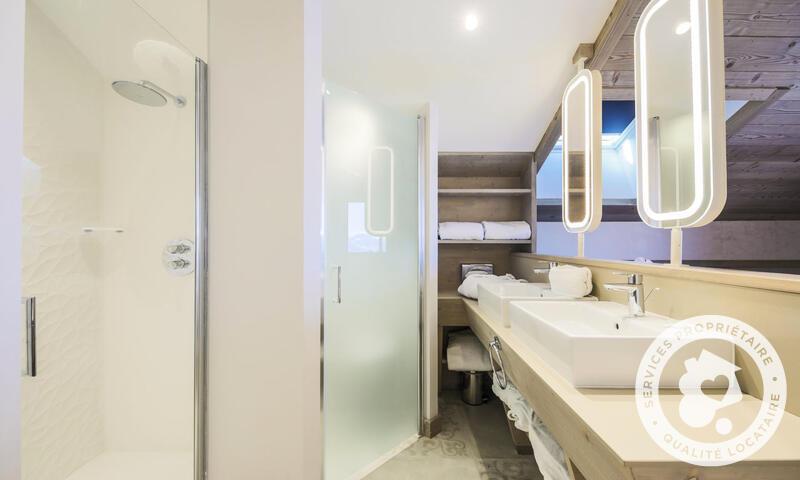 Urlaub in den Bergen 3-Zimmer-Appartment für 8 Personen (Prestige 75m²) - Résidence Premium l'Hévana - Maeva Home - Méribel - Draußen im Sommer
