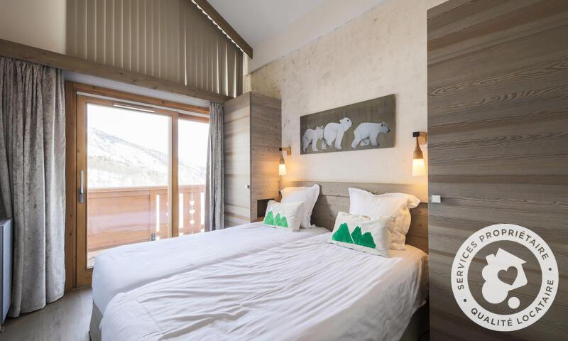 Аренда на лыжном курорте Апартаменты 3 комнат 6 чел. (Prestige 63m²-2) - Résidence Premium l'Hévana - Maeva Home - Méribel - летом под открытым небом