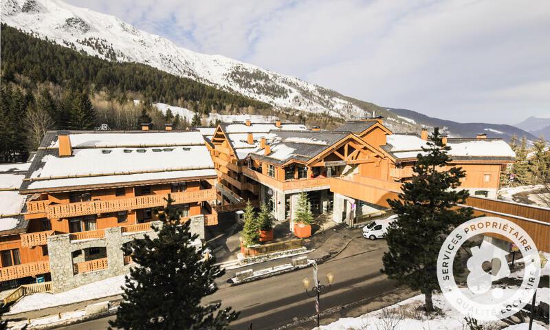 Location au ski Résidence Premium l'Hévana - MH - Méribel - Extérieur été