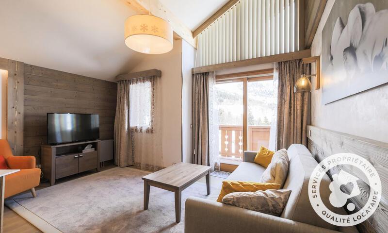 Urlaub in den Bergen 3-Zimmer-Appartment für 6 Personen (Prestige 63m²-2) - Résidence Premium l'Hévana - MH - Méribel - Draußen im Sommer