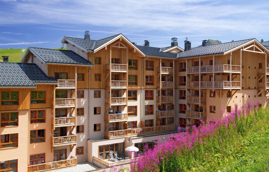 Location au ski Résidence Prestige Front de Neige - La Plagne - Extérieur été