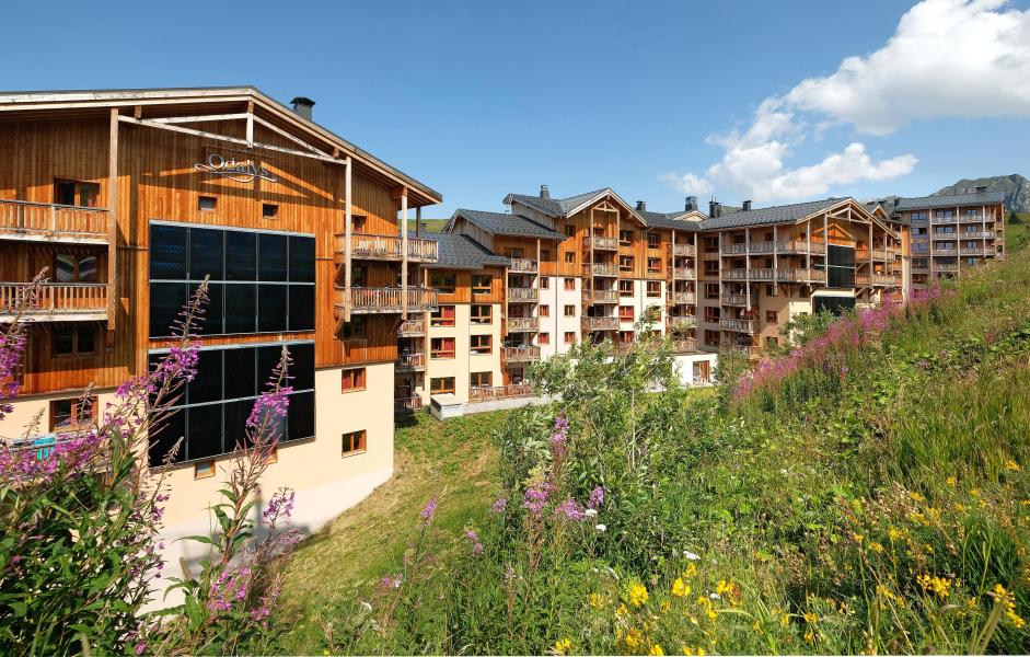 Rent in ski resort Résidence Prestige Front de Neige - La Plagne - Summer outside