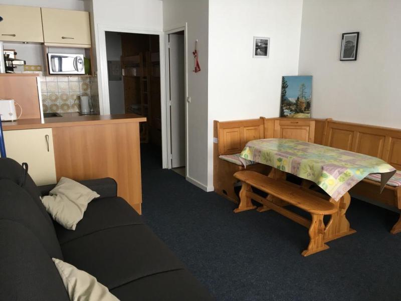 Vakantie in de bergen Studio 6 personen (PRI53) - Résidence Primevères - Gourette - Woonkamer