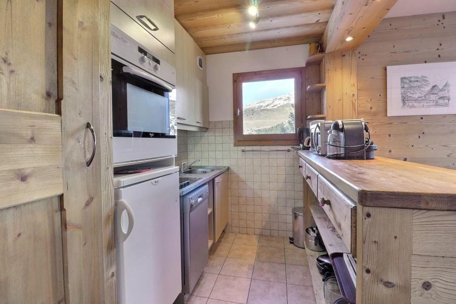 Vacanze in montagna Appartamento 3 stanze per 7 persone (017) - Résidence Provères - Méribel-Mottaret - Cucinino