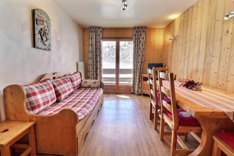 Vakantie in de bergen Appartement 2 kamers 4 personen (036) - Résidence Provères - Méribel-Mottaret - Woonkamer