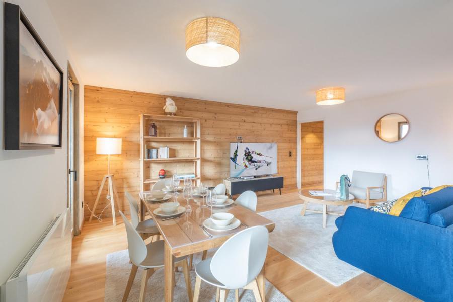 Urlaub in den Bergen 3-Zimmer-Appartment für 4 Personen (201) - Résidence Quartz - Alpe d'Huez - Wohnzimmer