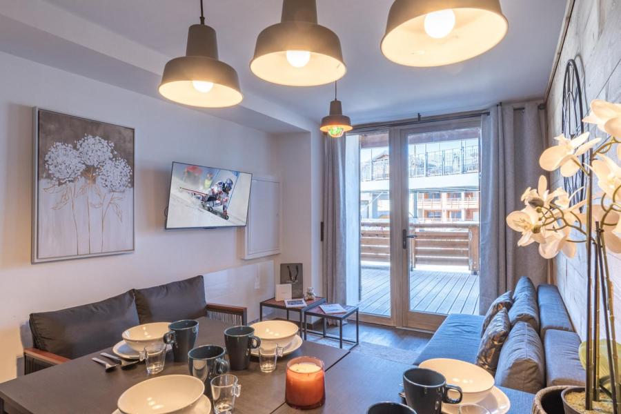 Wakacje w górach Apartament 3 pokojowy 4 osób (001) - Résidence Quartz - Alpe d'Huez - Pokój gościnny