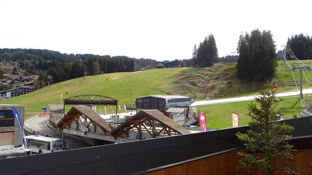 Urlaub in den Bergen 3-Zimmer-Appartment für 8 Personen - Résidence Ranfolly - Les Gets - Terrasse