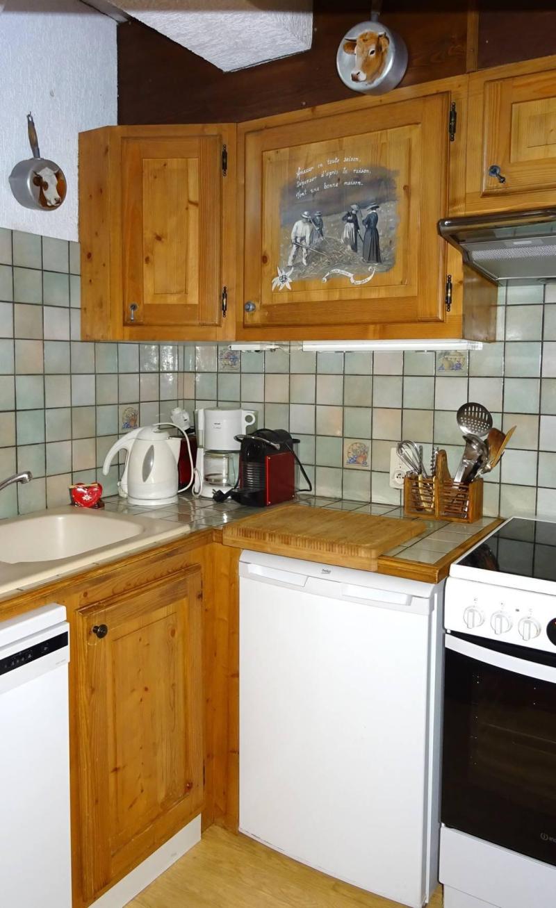 Vacaciones en montaña Apartamento 3 piezas para 8 personas - Résidence Ranfolly - Les Gets - Kitchenette