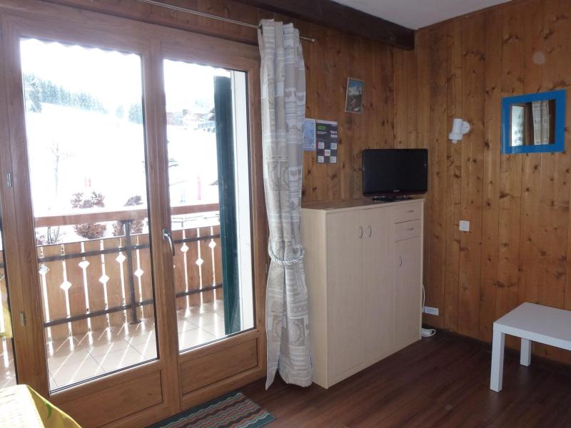 Vacances en montagne Studio cabine 4 personnes (136) - Résidence Ranfolly - Les Gets - Séjour