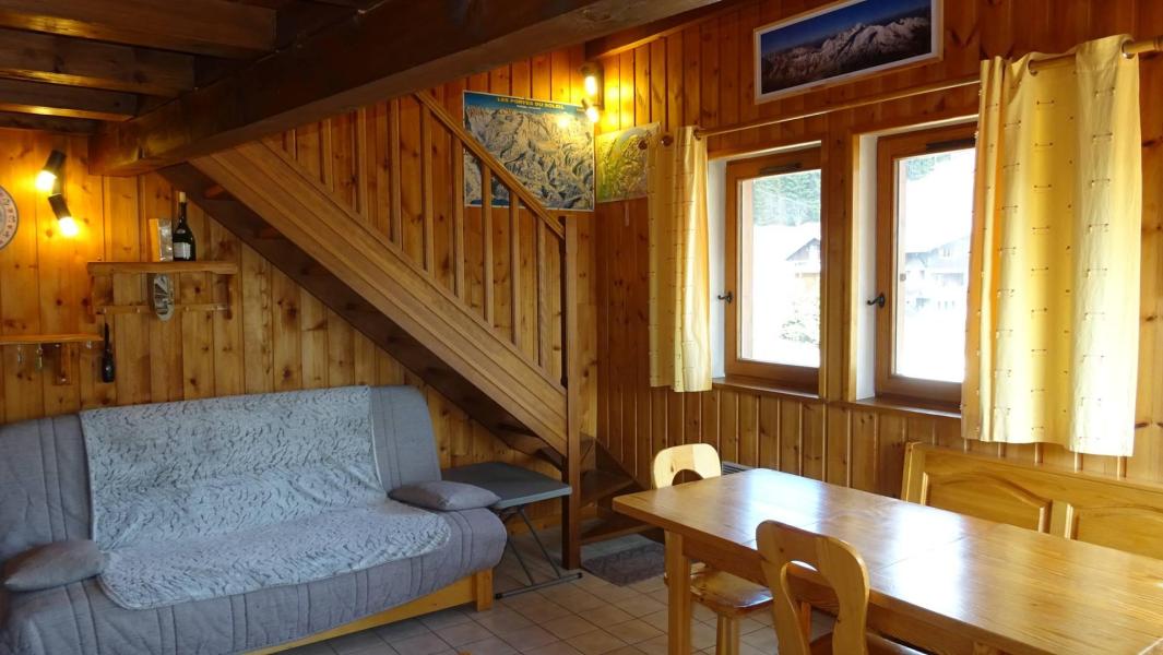 Vacaciones en montaña Apartamento 2 piezas para 4 personas - Résidence Rebiolle - Les Gets - Alojamiento