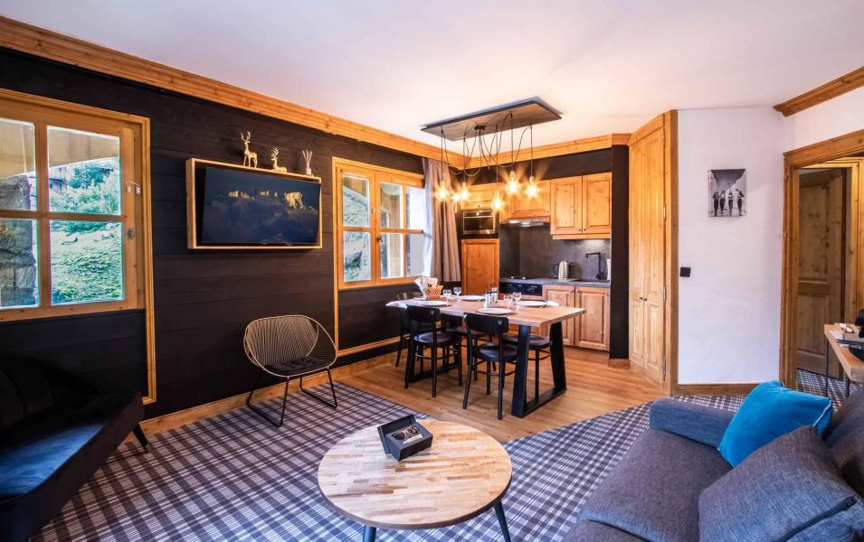 Urlaub in den Bergen 3-Zimmer-Appartment für 6 Personen (152) - Résidence Refuge du Montagnard - Les Arcs - Wohnzimmer