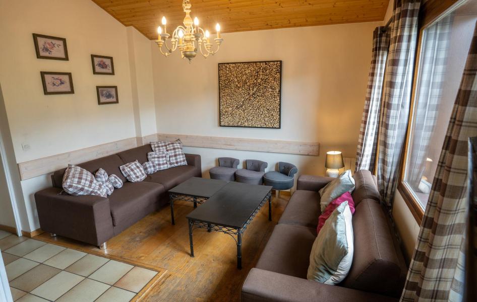 Holiday in mountain resort 4 room duplex apartment 8 people (97) - Résidence Reine Blanche - Val Thorens - Living room