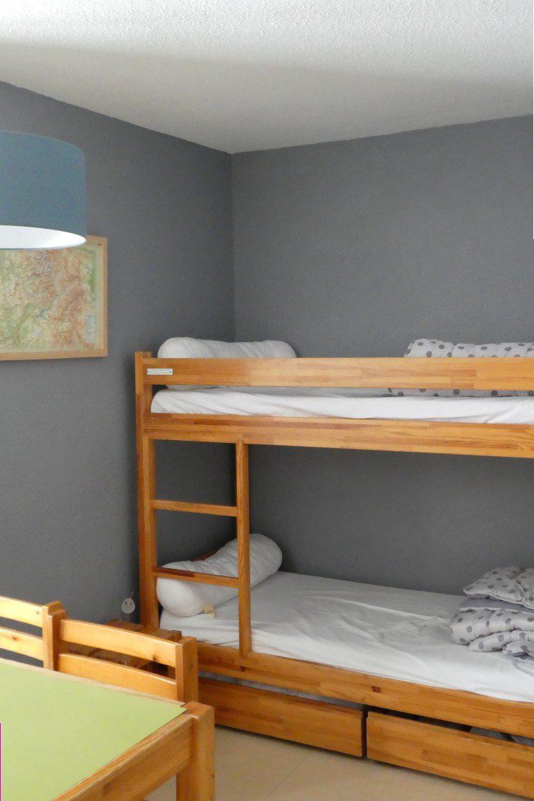 Holiday in mountain resort 2 room apartment 6 people (360R) - Résidence Relais - Réallon - Bunk beds
