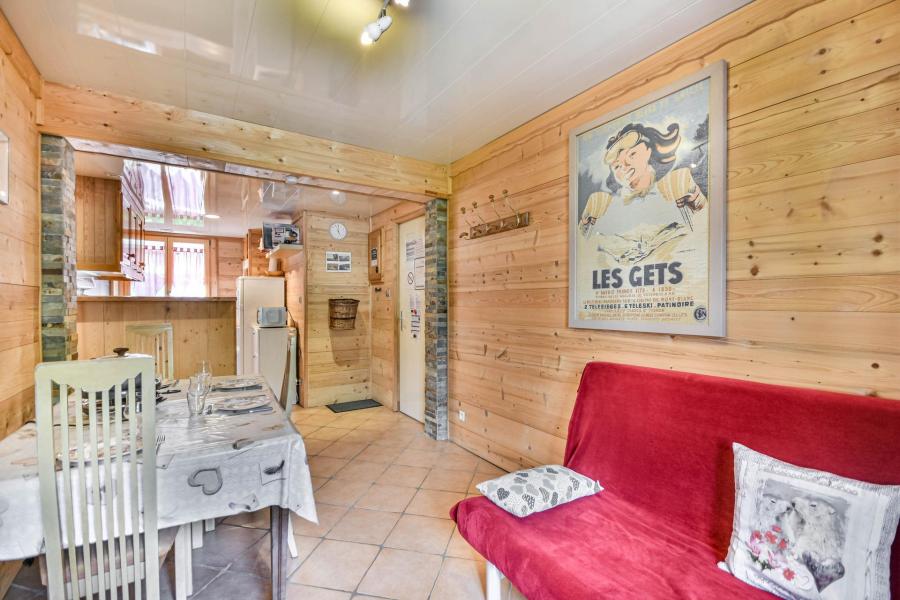 Vakantie in de bergen Appartement 3 kamers 5 personen - Résidence Retour aux neiges  - Les Gets - Woonkamer