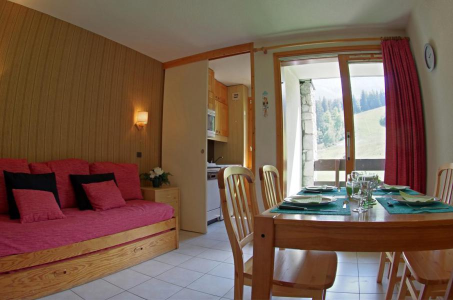 Urlaub in den Bergen 2-Zimmer-Appartment für 5 Personen (G397) - Résidence Riondet - Valmorel - Wohnzimmer